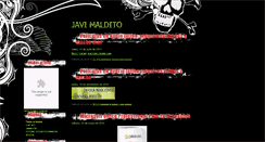 Desktop Screenshot of javimaldito-t.blogspot.com