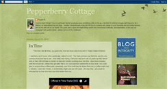 Desktop Screenshot of pepperberrycottage.blogspot.com