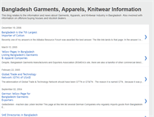 Tablet Screenshot of bangladeshgarments.blogspot.com