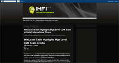 Desktop Screenshot of imfiplc.blogspot.com