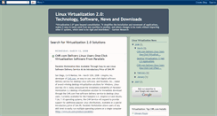Desktop Screenshot of linux-virtualization.blogspot.com