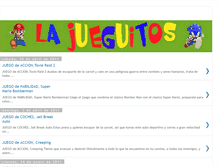 Tablet Screenshot of lajueguitos.blogspot.com