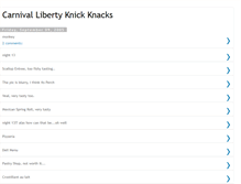 Tablet Screenshot of carnivallibertymenus.blogspot.com
