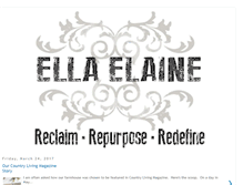 Tablet Screenshot of ellaelaine.blogspot.com