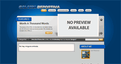 Desktop Screenshot of galaxia-deportiva.blogspot.com
