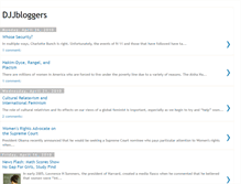 Tablet Screenshot of djjbloggers.blogspot.com
