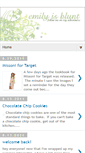 Mobile Screenshot of emilyisblunt.blogspot.com
