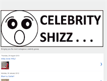 Tablet Screenshot of celebrityshizz.blogspot.com