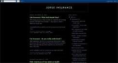 Desktop Screenshot of jorgeinsurance.blogspot.com