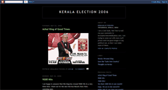 Desktop Screenshot of kerala-election2006.blogspot.com