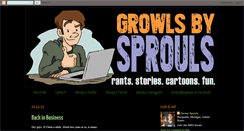 Desktop Screenshot of growlsbysprouls.blogspot.com