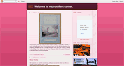 Desktop Screenshot of krazycrafter.blogspot.com