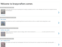 Tablet Screenshot of krazycrafter.blogspot.com