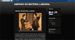 Desktop Screenshot of amparoenmaterialaboral.blogspot.com