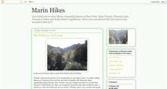 Desktop Screenshot of marinhikes.blogspot.com