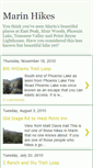 Mobile Screenshot of marinhikes.blogspot.com