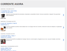 Tablet Screenshot of correnteagora.blogspot.com
