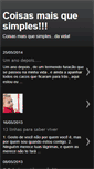 Mobile Screenshot of coisasmaisquesimples.blogspot.com