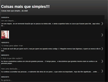 Tablet Screenshot of coisasmaisquesimples.blogspot.com
