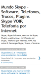 Mobile Screenshot of mundoskype.blogspot.com