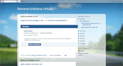 Desktop Screenshot of fiainanavirtualy.blogspot.com
