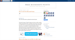 Desktop Screenshot of freemicrosoftpoints-1.blogspot.com