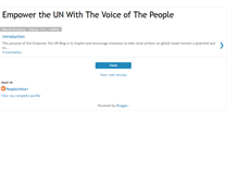 Tablet Screenshot of empowertheun.blogspot.com