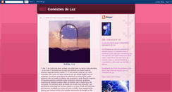 Desktop Screenshot of conexoesdeluz.blogspot.com