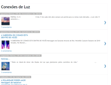 Tablet Screenshot of conexoesdeluz.blogspot.com