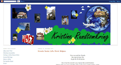Desktop Screenshot of kristinerundtomkring.blogspot.com