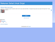 Tablet Screenshot of makanansehatuntukginjal.blogspot.com