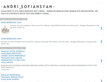 Tablet Screenshot of andri-arsyah.blogspot.com