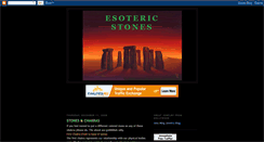 Desktop Screenshot of esotericstones.blogspot.com