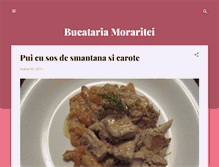 Tablet Screenshot of bucatariamoraritei.blogspot.com