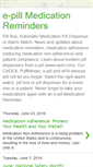 Mobile Screenshot of epillmedicationreminders.blogspot.com