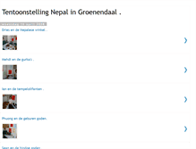 Tablet Screenshot of groenendaalnepaltentoonstelling.blogspot.com