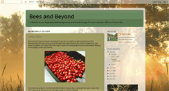 Desktop Screenshot of beesandbeyond.blogspot.com