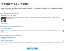 Tablet Screenshot of criminalisticaforense.blogspot.com