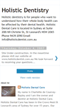 Mobile Screenshot of holisticdentist.blogspot.com