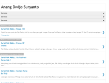 Tablet Screenshot of anangdwijosuryanto.blogspot.com