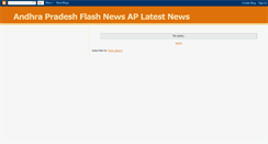 Desktop Screenshot of apflashnews.blogspot.com