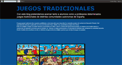 Desktop Screenshot of juegostradicionales-david.blogspot.com
