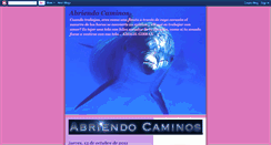 Desktop Screenshot of abriendocaminosdesanacion.blogspot.com