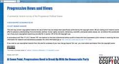 Desktop Screenshot of progressivenewsandviews.blogspot.com