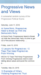 Mobile Screenshot of progressivenewsandviews.blogspot.com