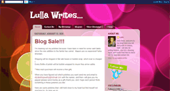 Desktop Screenshot of lullawrites.blogspot.com