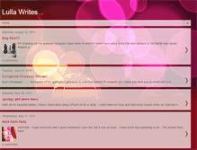 Tablet Screenshot of lullawrites.blogspot.com