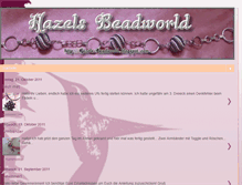 Tablet Screenshot of hazels-beadworld.blogspot.com