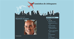 Desktop Screenshot of oscaminhosdojabaquara.blogspot.com