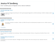 Tablet Screenshot of jessicawsandberg.blogspot.com
